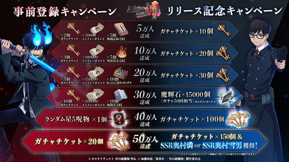 AlternaWelt青之驱魔师外传