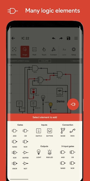 逻辑电路模拟器专业版无限制截图4