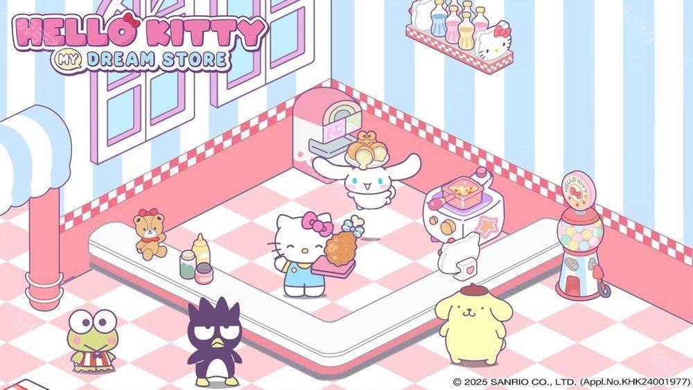 《Hello Kitty My Dream Store》于双平台推出 和可爱的三丽鸥角色们找回闪耀梦想和欢笑