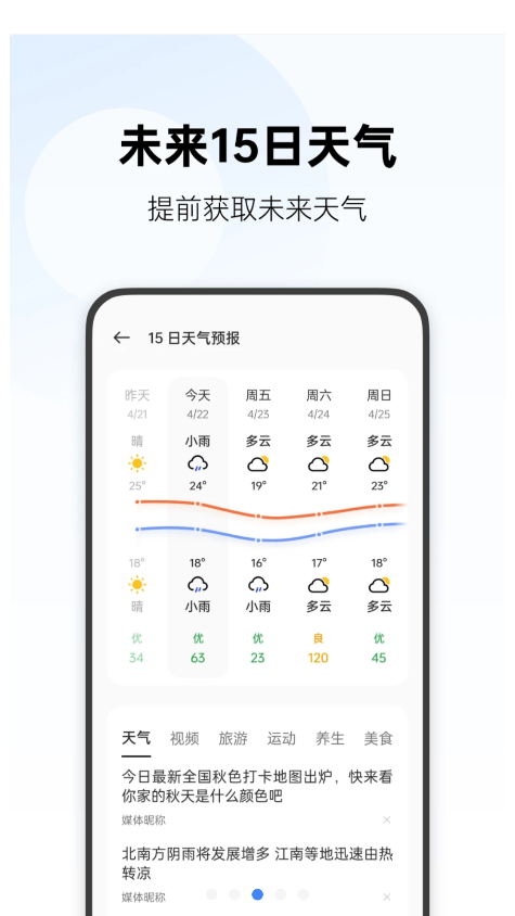 oppo天气最新版截图3