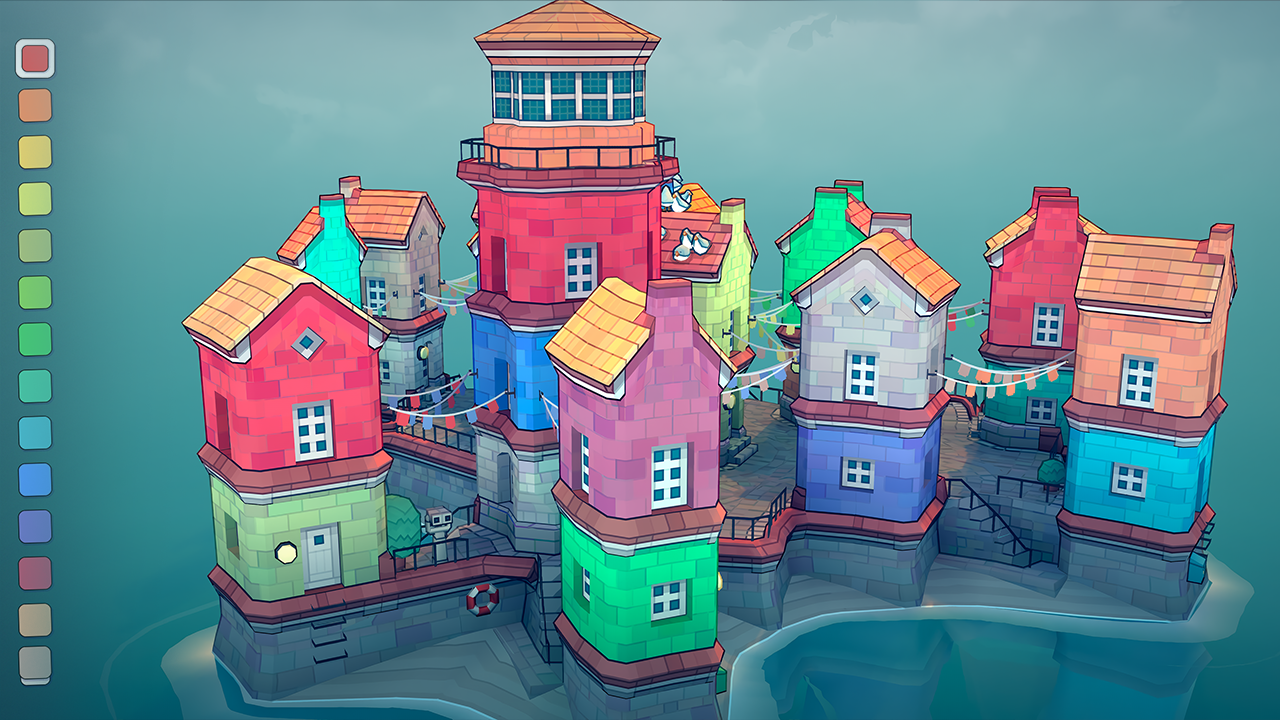 Townscaper城镇叠叠乐截图4