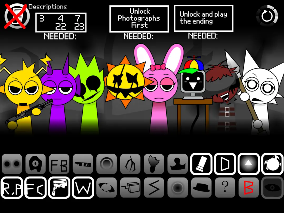 节奏盒子Sprunki腐败版3中文版