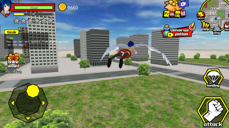 香港高中校园模拟器