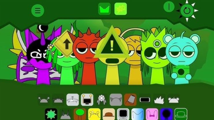 节奏盒子Sprunki绿核中文版截图5