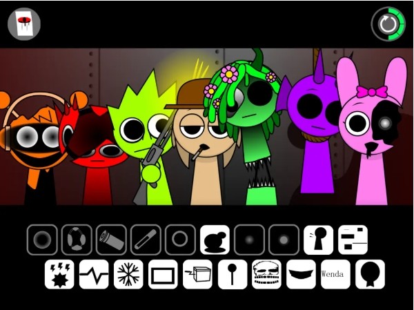 节奏盒子sprunki绿核