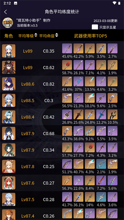 原神提瓦特小助手截图3