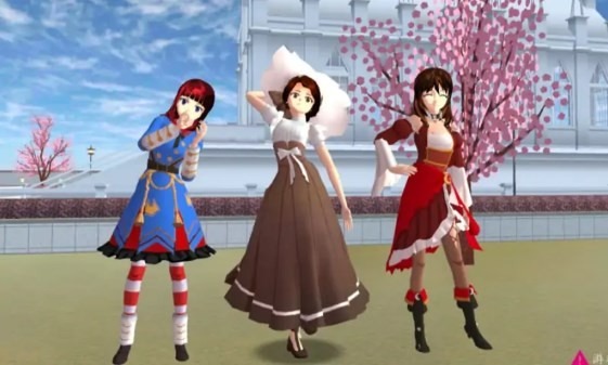 樱花校园模拟器英文无广告版截图1