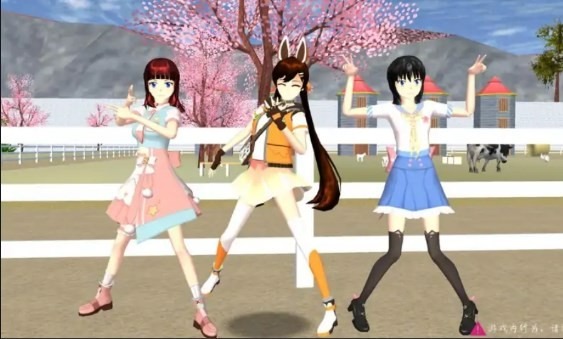 樱花校园模拟器英文无广告版截图4