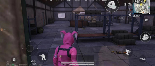 pubgmobile雪地钟塔港怎么打