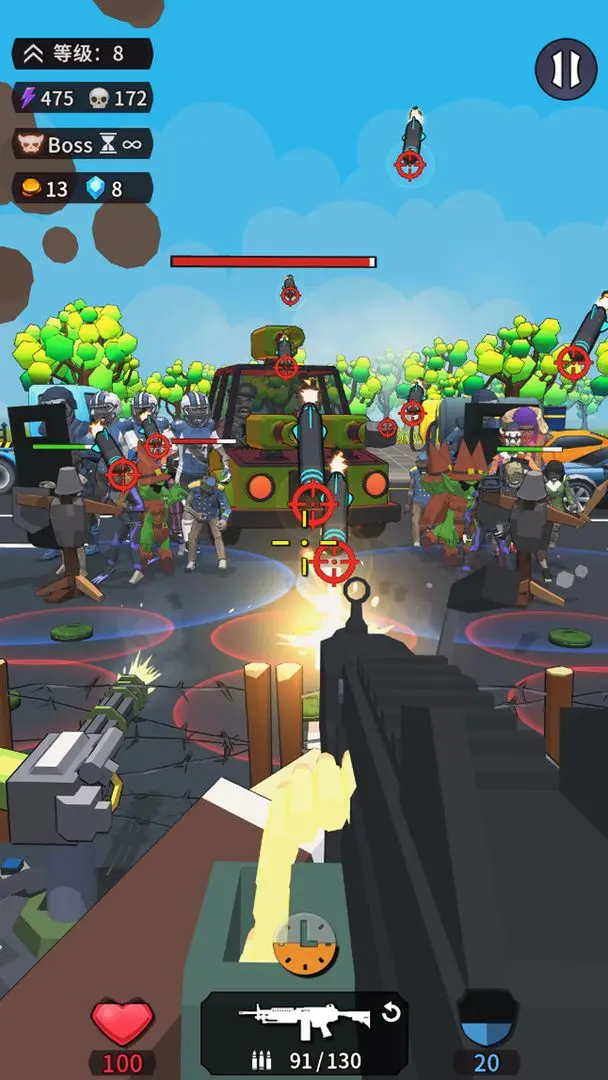 方块人绝地恰鸡战场