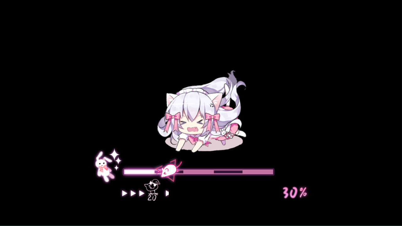 喵可莉的兔玩偶