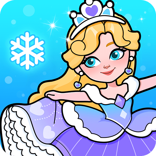 剪纸公主的冰雪世界