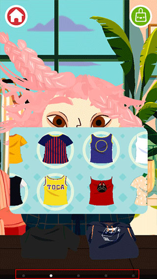 托卡美发沙龙4怎么开启化妆模式