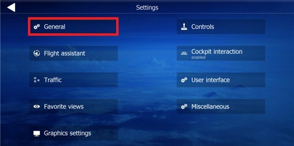 全球航空飞行中文设置方法