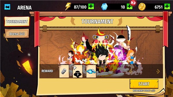 火柴人海盗战斗无限金币下载版