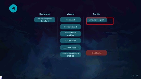 精灵与橡木之歌怎么设置中文3