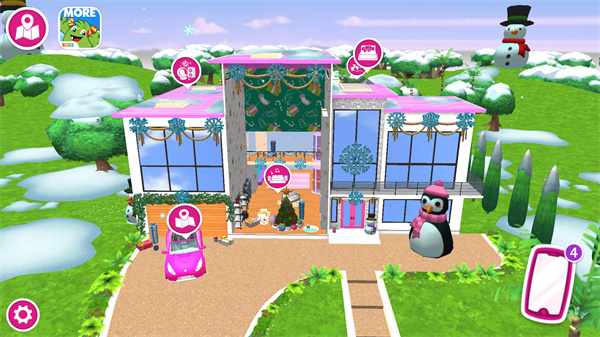 芭比梦幻屋全部解锁版2025