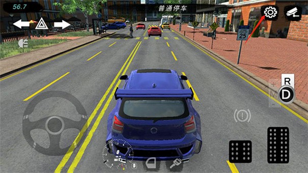 手动挡停车场奥迪rs7模组