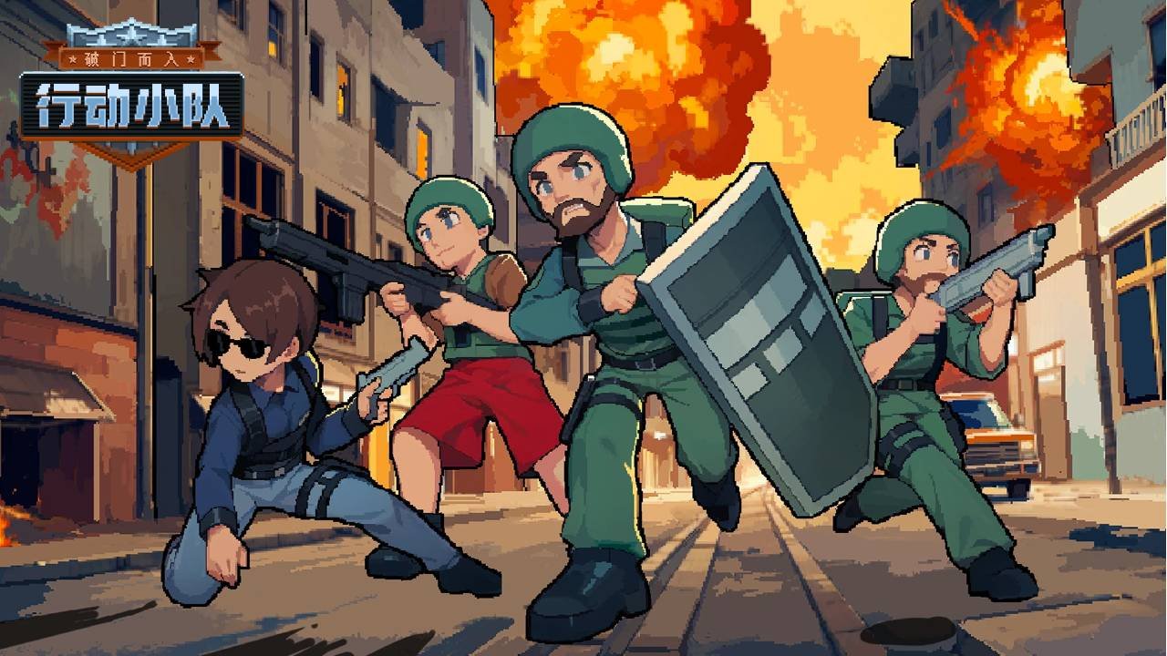 破门而入行动小队