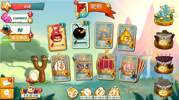 愤怒的小鸟2游戏无限钻石版