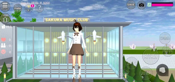 Sakura School Simulator英文版最新版2025