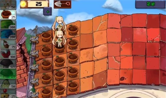 植物娘大战僵尸手机版