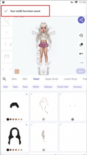 永远的天空虚拟装扮国际版怎么保存装扮套装3