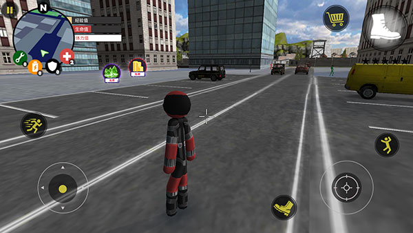 火柴人绳索英雄汉化版