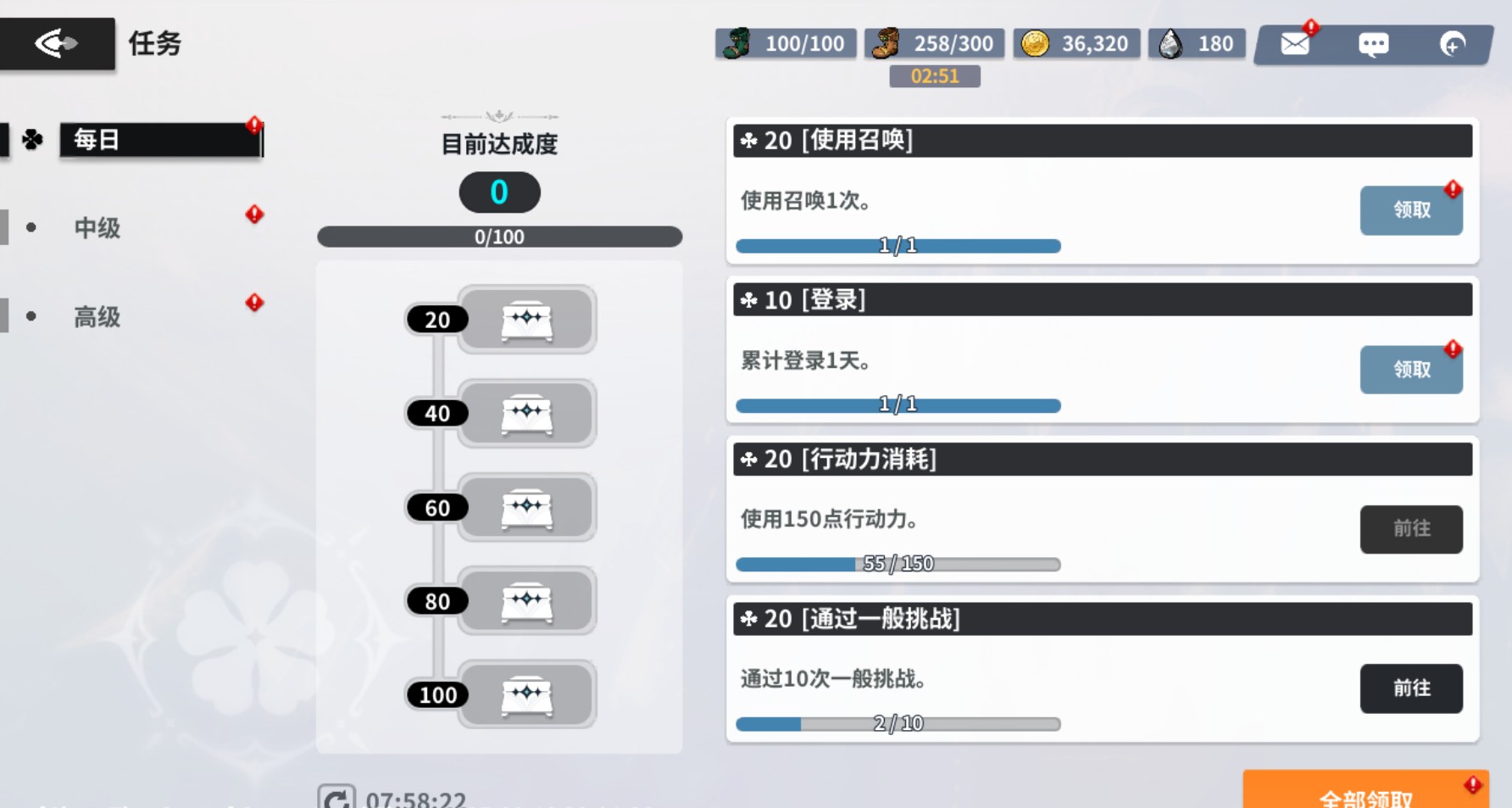 黑色四叶草魔法帝之道