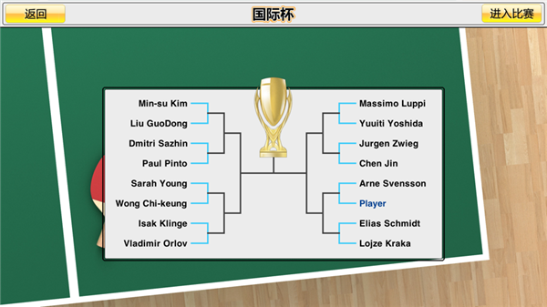 虚拟乒乓球中文版