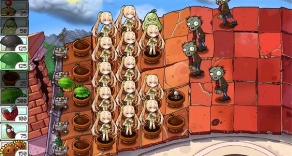 植物娘大战僵尸下载修改版