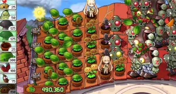 植物娘大战僵尸下载修改版