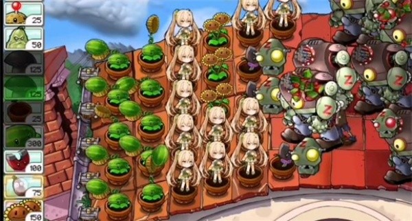 植物娘大战僵尸下载修改版