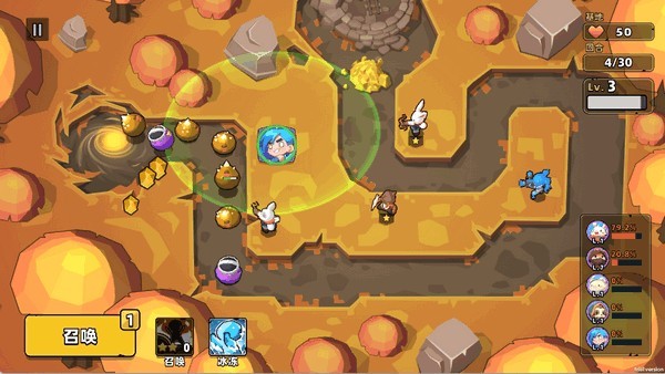 猫咪冲刺塔防手游