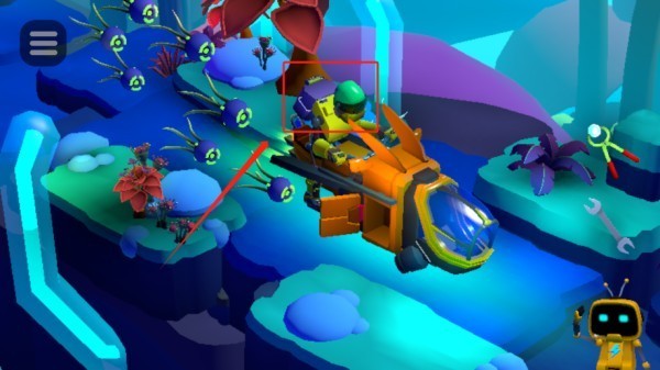 微型机器人传送门逃脱