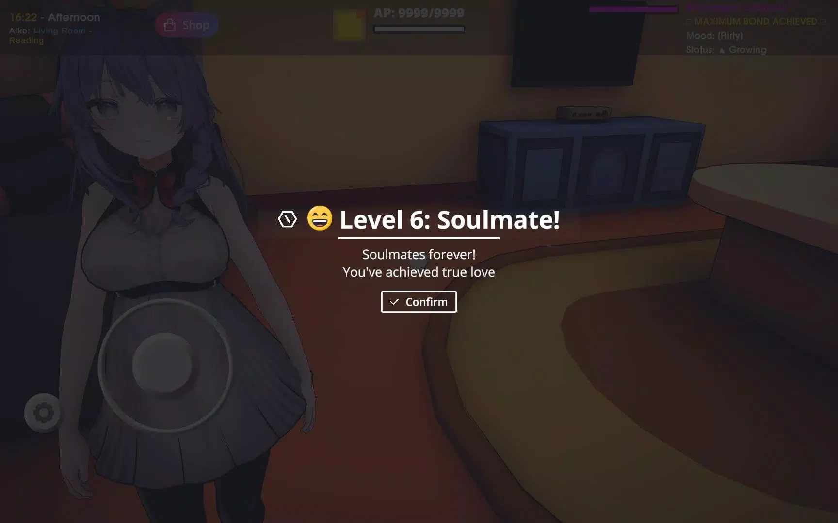 AI女友生活模拟器