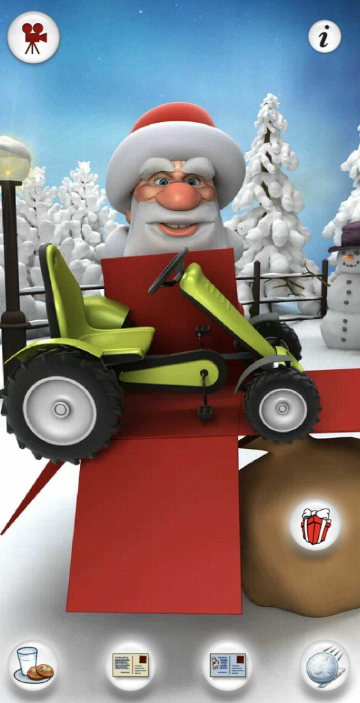 会说话的圣诞老人outfit7