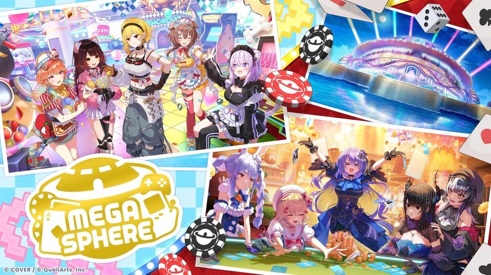 《hololive Dreams》事前登录人数突破100万人 公开全新区域「电玩巨蛋城」与首次游戏企划