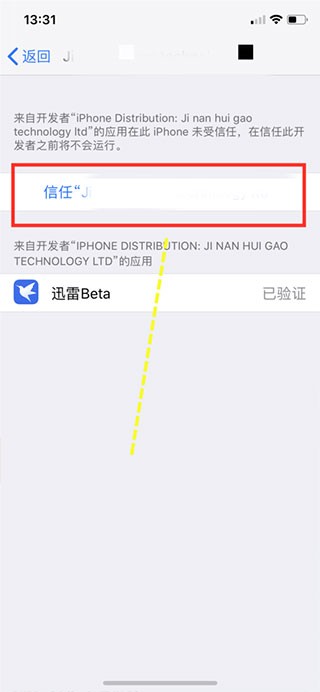 迅雷testflight版本