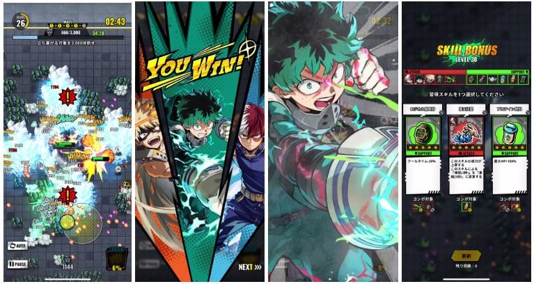 Roguelite英雄动作游戏《我的英雄学院：UNITED SURVIVAL》确认将于8月6日推出