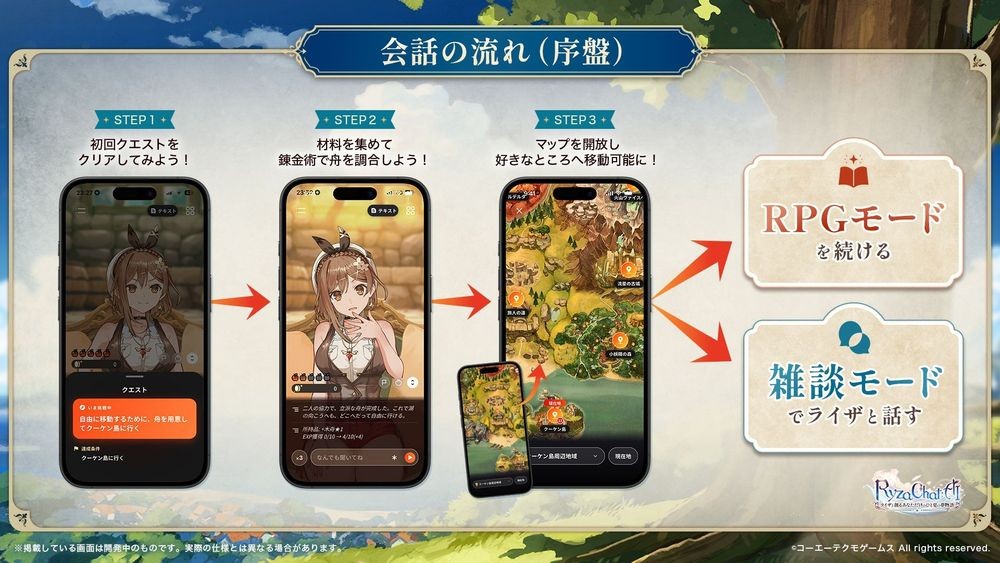 开放式剧情AI聊天型RPG《RyzaChat:AI》预定8月推出与AI莱莎度过梦幻的夏日